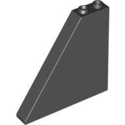 30249-11G Dakpan 55 graden 6x1x5 ("staart") zwart gebruikt *5K000