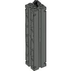 30646a-10G Pilaar 2x2x8 2 kanten glad groeven 2 kanten vakwerk donker, grijs (klassiek) gebruikt *