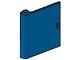 3195-7G Deur 1x5x4 links (dicht) blauw gebruikt *1L0000