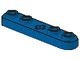 32124-7 Technic, Plate 1x5 met centraal asgat blauw NIEUW *0D012