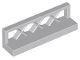 3633-86 Hekwerk 1x4x1 Ruitpatroon laag grijs, licht (blauwachtig) NIEUW *0D000
