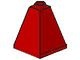 3688-5 Dakpan 75 graden 2x2x2 punt rood NIEUW *1L000