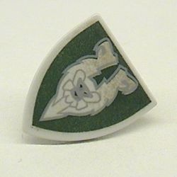 3846pb015-99 Schild driehoek met aap motief grijs, zeer licht (blauwachtig) NIEUW *0L0000