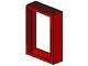 4071-5G Deur 2x6x7 Frame rood gebruikt *