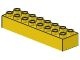 4199-3 DUPLO steen 2x8 (LET OP: DUPLO IS VRIJWEL ALTIJD PAKKETPOST) geel NIEUW *