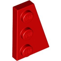 43722-5G Wig plaat 2x3 rechts rood gebruikt *1L000