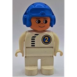 4555pb244G Duplo, Racer nr. 2 gebruikt *