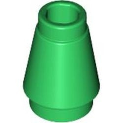 4589b-6 Kegel 1x1x1 groen NIEUW *1L084