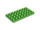 4672-36 DUPLO plaat 4x8 groen, helder NIEUW *