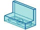 4865-15 Paneel 1x2x1 (bankje) rechte hoeken transparant lichtblauw NIEUW *1L017