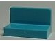 4865-156 Paneel 1x2x1 (bankje) rechte hoeken blauw, middenazuur NIEUW *1L017
