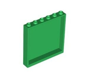 59349-6 Paneel 1x6x5 (zijkanten) groen NIEUW *5D0000