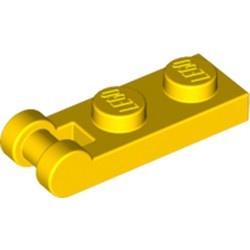 60478-3 Platte plaat 1x2 met gesloten hendel KOPZIJDE!!! geel NIEUW *1L295
