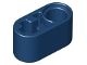 60483-63 Technic, Hefbalk 1x2 dik met PINGAT en ASGAT blauw, donker NIEUW *1DT00