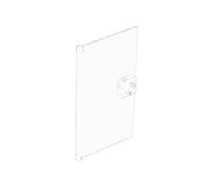60616-12 Deur 1x4x6 met deurknop transparant NIEUW *1L234