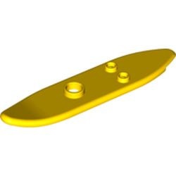 6075-3G Surfbord geel gebruikt *0B0000
