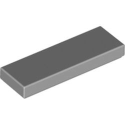 63864-86G Tegel 1x3 grijs, licht (blauwachtig) gebruikt *1L329
