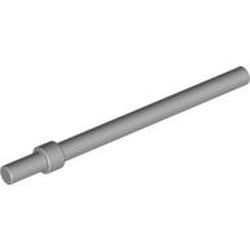 63965-86G Paal 6 noppen met stopring grijs, licht (blauwachtig) gebruikt *1L0000