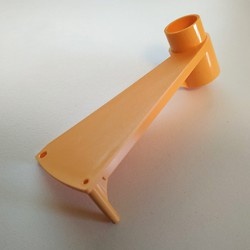 6694-32G Scala traptrede, middenstuk (PAKKETZENDING) licht, oranje gebruikt *