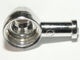 71183-22G Paal lengte 1 met lichthouder chrome zilver gebruikt *0L0000