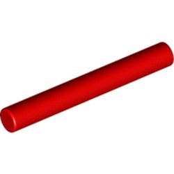 87994-5 Paal lengte 3 noppen rood NIEUW *0L0000