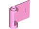 92262-104 Deur 1x3x2 links OPEN midden tussen scharnieren roze, helder NIEUW *