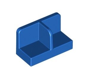 93095-7 Dubbel hoekpaneel 1x1x2 blauw NIEUW *1L0000