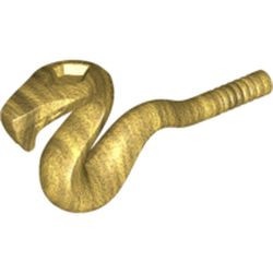98136-115 Slang gekronkeld goud, parel NIEUW *0D000