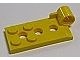 98285-3 Scharnierplaat 2x4 met pingat- bodemdeel geel NIEUW *1D0000