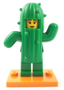 col18-11 Cactusmeisje met standaard NIEUW *0M0000
