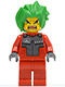 exf006 Exo Force, Takeshi rood pa groen haar NIEUW *0M0000