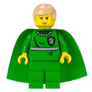 hp020G Draco Malfoy, groene Quidditch Uniform gebruikt *0M0000