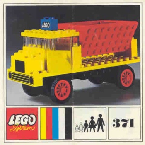 INS371-1-G 371 BOUWBESCHRIJVING Tipper Truck gebruikt *LOC RBS