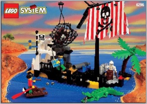 INS6296-G 6296 BOUWBESCHRIJVING- Shipwreck Island gebruikt *LOC RBS