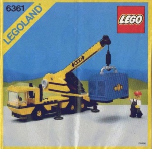 INS6361-G 6361 BOUWBESCHRIJVING- Mobile Crane gebruikt *LOC M2