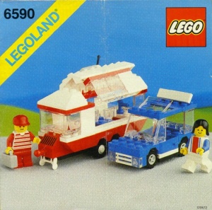 INS6590-G 6590 BOUWBESCHRIJVING- Vacation Camper gebruikt *LOC RBL