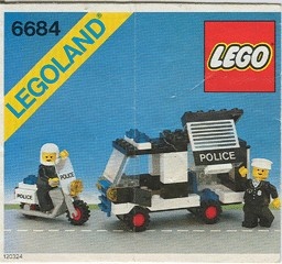 INS6684-G 6684 BOUWBESCHRIJVING- Police Patrol Squad gebruikt *LOC M3