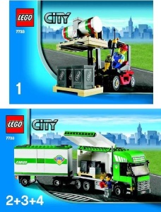 INS7733-G 7733 BOUWBESCHRIJVING- Truck & Forklift (2) gebruikt *
