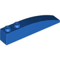 LEGO 42022-7 Dakpan 6x1 gebogen met twee noppen blauw NIEUW *1L0004160391|41762|
