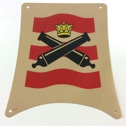 sailbb17-2G Zeilgekruiste kanonnen crème gebruikt *5D000