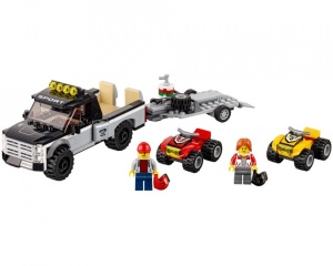 Set 60148-GB ATV Race Team gebruikt deels gebouwd *B036