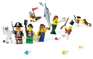 Set 6299-G - Pirates: Pirates Advent Calendar D/H/C 97-100%- gebruikt