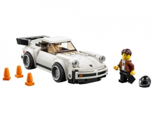 Set 75895-GB Porsche 911 Turbo 3.0 gebruikt deels gebouwd *B036