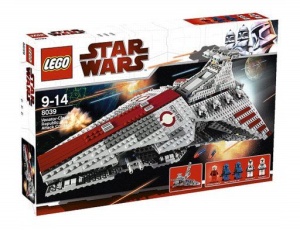 Set 8039 - Star Wars: Venator-Class Republic Attack Cruiser- Nieuw