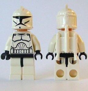 sw233 Star Wars:Clone Jet Trooper (Clone Wars) NIEUW *0M0000