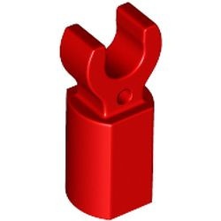 11090-5 Staafhouder met clip rood NIEUW *0W001