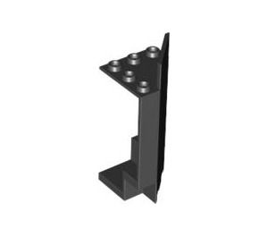 2345-11G Kasteelmuur 3x3x6 hoek zwart gebruikt *3D000