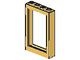 2493-31G Raam 1x4x5 zonder glas- Glas zie 2494 oranje, midden gebruikt *L11-6