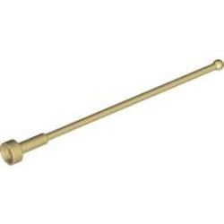 2569-2 Antenne 1x8 noppen hoog crème NIEUW *1L179