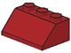 3038-59G Dakpan 45 graden 3x2 rood, donker gebruikt *1L152/53